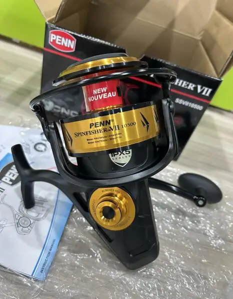 Penn Reel Spinfisher - 100% orijinal IPX5 mühürlü tasarım PENN