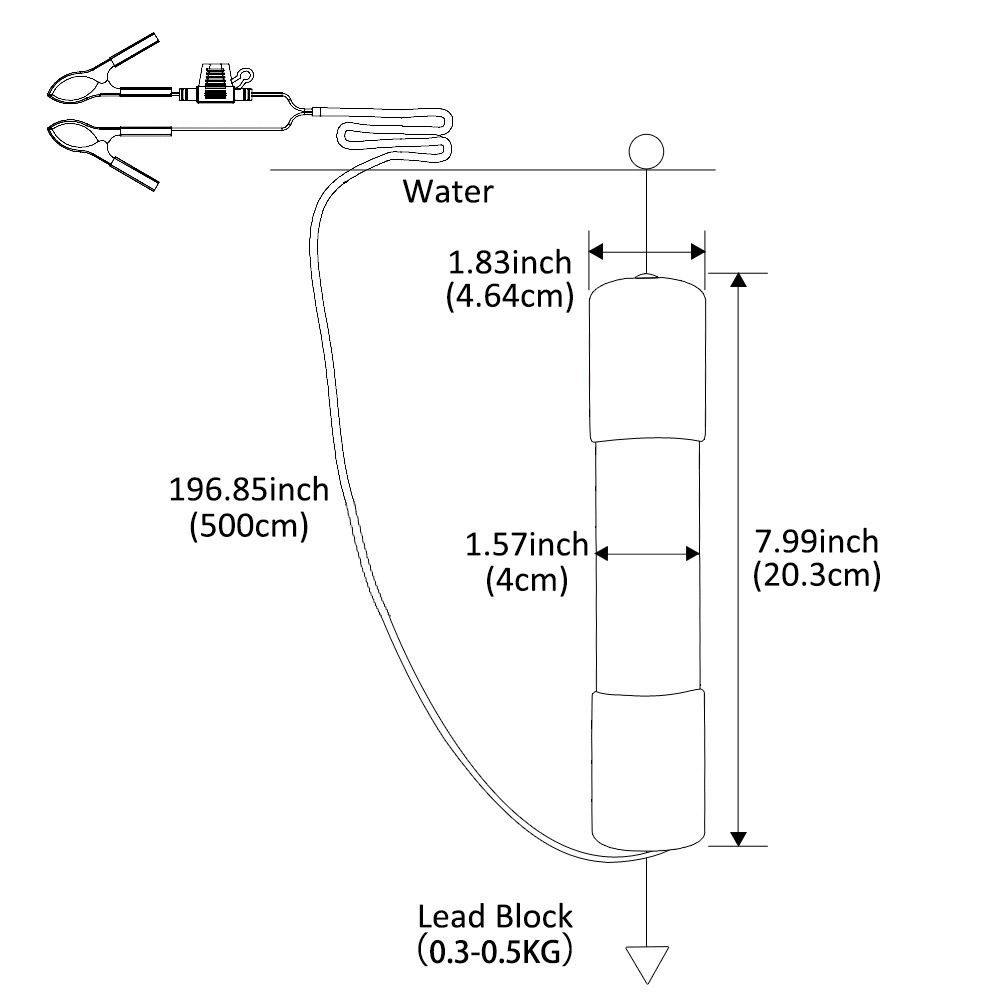 Yeni 30W Su Altı Balıkçılık La - Fishing Boat Navigation Light incelemesi ve fiyatı